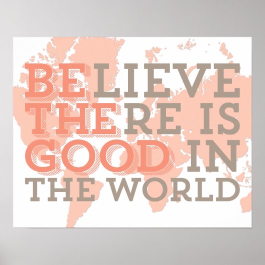 Geloof dat er goede afdrukken zijn poster (Voorkant)