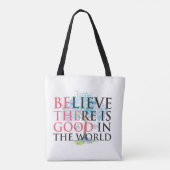 Geloof dat er goede Canvas tas is (Achterkant)