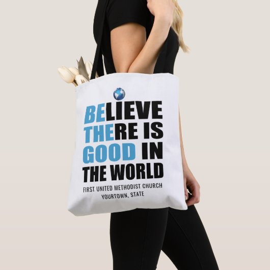 Geloof dat er goede | Wees de goede gewoonte Tote Bag (Dichtbij)