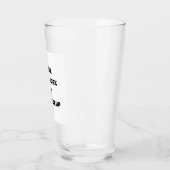 Geloof dat het werkt en nooit zal opgeven glas (Links)