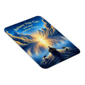 Geloof dat je dat kunt en halverwege magneet (Rechterzijde)