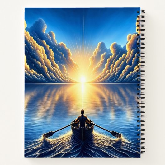 Geloof dat je dat kunt en halverwege notitieboek (Achterkant)