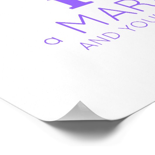 Geloof dat je een marathon kunt runnen poster (Hoek)