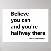 Geloof dat je kunt poster (Voorkant)