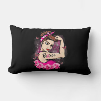 geloof dat roze ribbon sterke vrouwen borstkanker  kussen