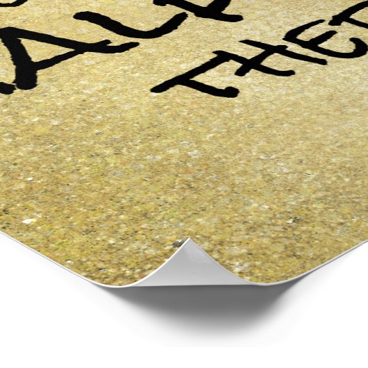 Geloof dat u kunt en uw Halfweg daar Citaat Poster (Hoek)