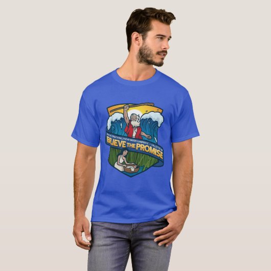 Geloof de Belofte 2024 International Camporee T-shirt (Voorkant volledig)