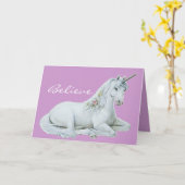 Geloof de Kaart van de Nota van de Eenhoorn (Gele Bloem)