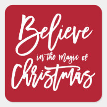 Geloof | De kerstavond-tovenaarsticker