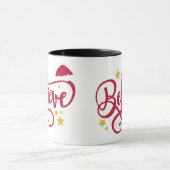 Geloof de kerstman mok (Midden)