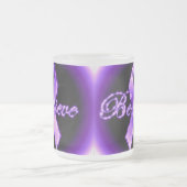 Geloof de Mok van Paarse bewustwording van het lin (Center)