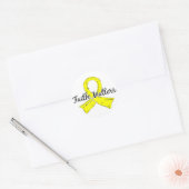 Geloof doet er toe 5 Sarcoma Ronde Sticker (Envelop)