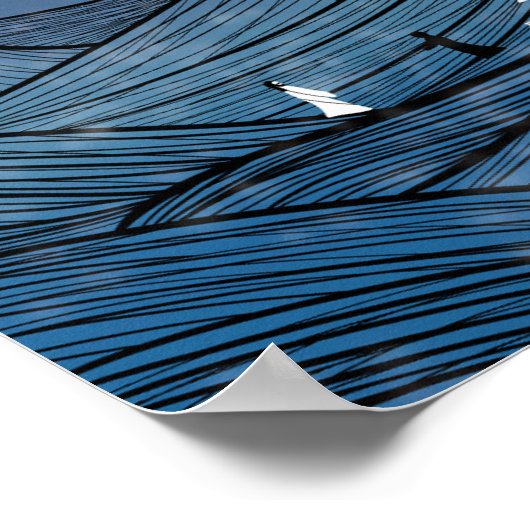 Geloof door het storm poster (Hoek)