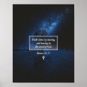 Geloof door het Woord van God Christelijk Geloof n Poster (Voorkant)