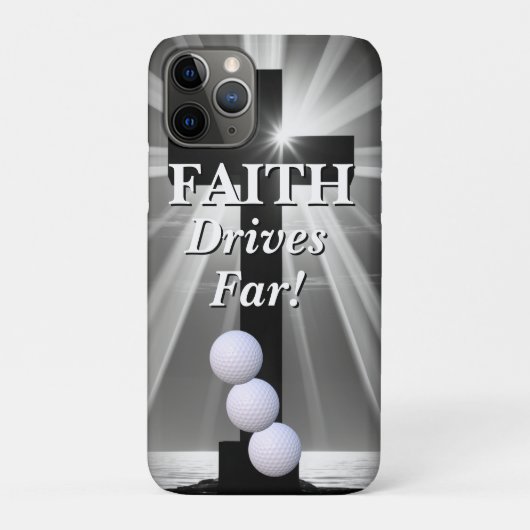 Geloof Drijft Ver Case-Mate iPhone Case (Achterkant)