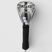 Geloof Drijft Ver Golfheadcover (Voorkant)