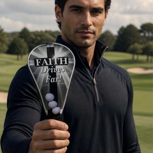 Geloof Drijft Ver Golfheadcover