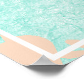 Geloof, dromen, onthaar de muur kunst poster (Hoek)