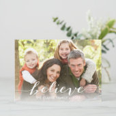 Geloof eenvoudig Kaart | van de Foto van de (Staand voorkant)