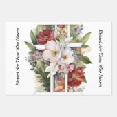 Geloof en Bijbelse symbolen voor troost Inpakpapier Vel (Voorkant 3)