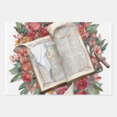 Geloof en Bijbelse vormgeving voor sympathie Inpakpapier Vel (Voorkant 2)