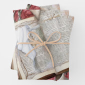 Geloof en Bijbelse vormgeving voor sympathie Inpakpapier Vel (In situ)