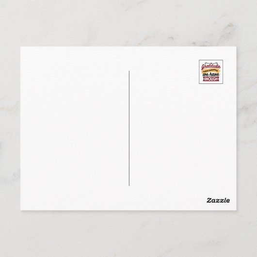 Geloof en Dankbaarheid Kunstwerk – Bemoedigende Ch Briefkaart (Achterkant)