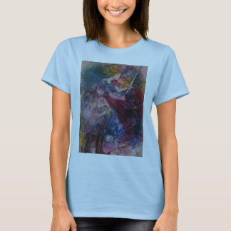 Geloof en decibel T-shirt voor vrouwen