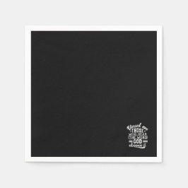 Geloof en Gehoorzaamheid – Inspirerende Schrift Servet