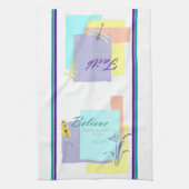 Geloof en geloof 2-weg keukenhanddoek (Verticaal)