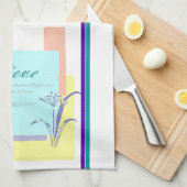 Geloof en geloof 2 weg naar de keukenhanddoek (Quarter Fold)