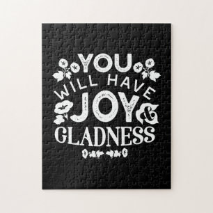 Geloof en Geluk – Quotes over Vreugde en Blijdscha Legpuzzel