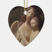 Geloof en hoop keramisch ornament (Links)