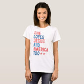Geloof en land t-shirt (Voorkant volledig)