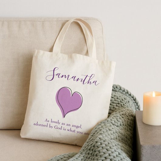 Geloof en liefde Christelijk hart Tote Bag