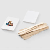 Geloof en plezier Moo Deng het nijlpaard van Jezus Handwaaier (Niet-gemonteerd)