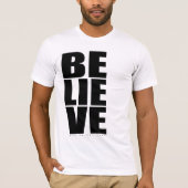 Geloof! En wordt bevrijd! Dat is het goede nieuws! T-shirt (Voorkant)