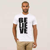 Geloof! En wordt bevrijd! Dat is het goede nieuws! T-shirt (Voorkant volledig)