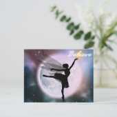 Geloof fairy briefkaart (Staand voorkant)