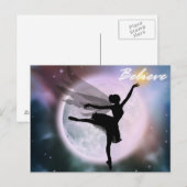 Geloof fairy briefkaart (Voorkant / Achterkant)