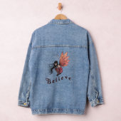 Geloof Fairy Fantasy Kunst Denim Jacket (Hangar)