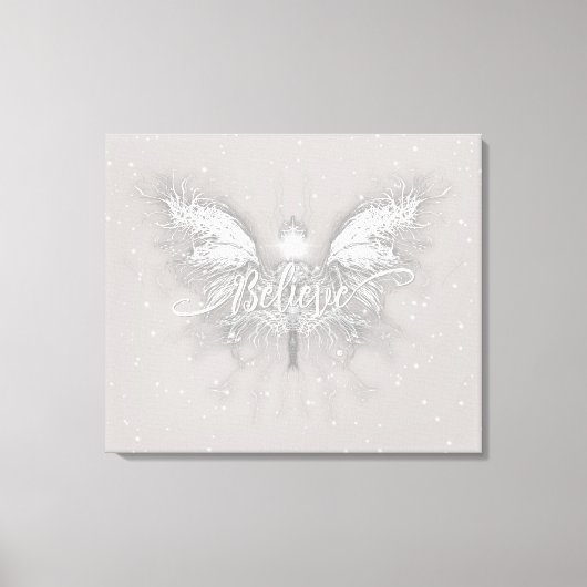 Geloof Fairy Starlight Fantasy Canvas Afdruk (Voorkant)