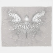 Geloof Fairy Starlight Fantasy Fleece Deken (Voorkant (Horizontaal))