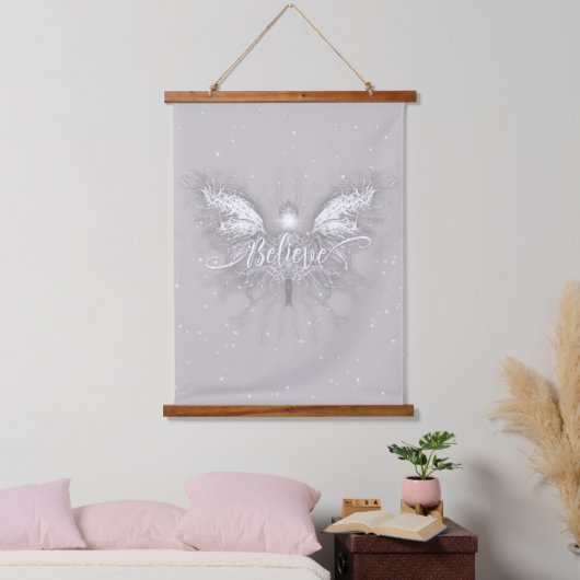 Geloof Fairy Starlight Fantasy Hangend Wandkleed (Slaapkamer)