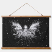 Geloof Fairy Starlight Fantasy Hangend Wandkleed (Voorkant)