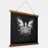 Geloof Fairy Starlight Fantasy Hangend Wandkleed (Gebogen)