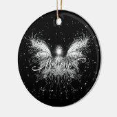 Geloof Fairy Starlight Fantasy Keramisch Ornament (Links)