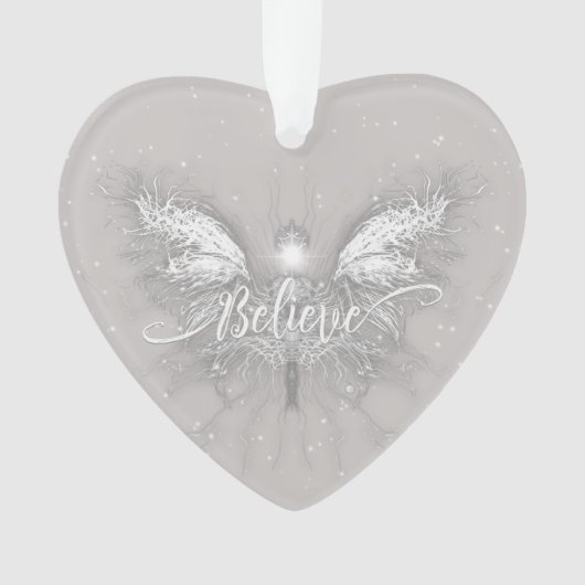 Geloof Fairy Starlight Fantasy Ornament (voorkant)