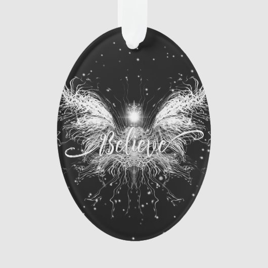 Geloof Fairy Starlight Fantasy Ornament (voorkant)