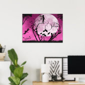 Geloof feeën roze poster (Thuiskantoor)